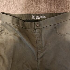 NOBO Super High Rise Pants - Dark Green